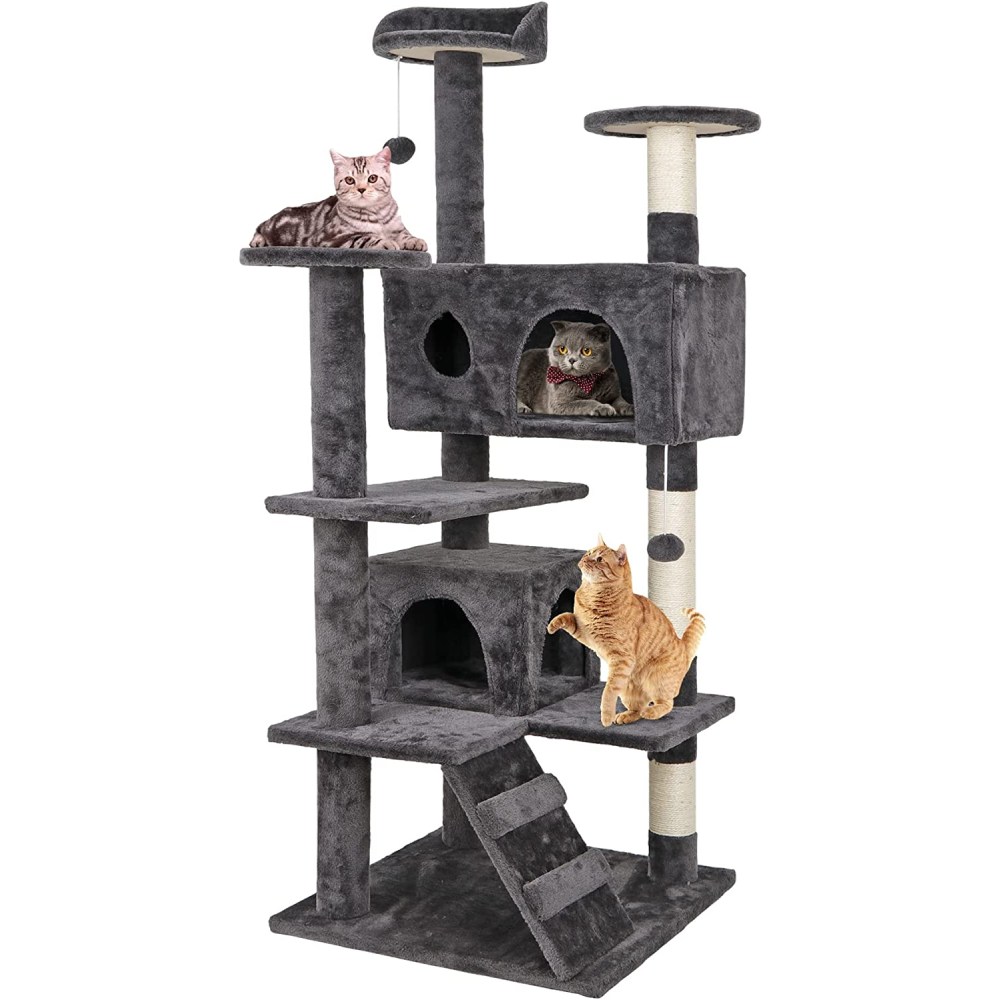 Multi Level Cat Tree with Two Houses