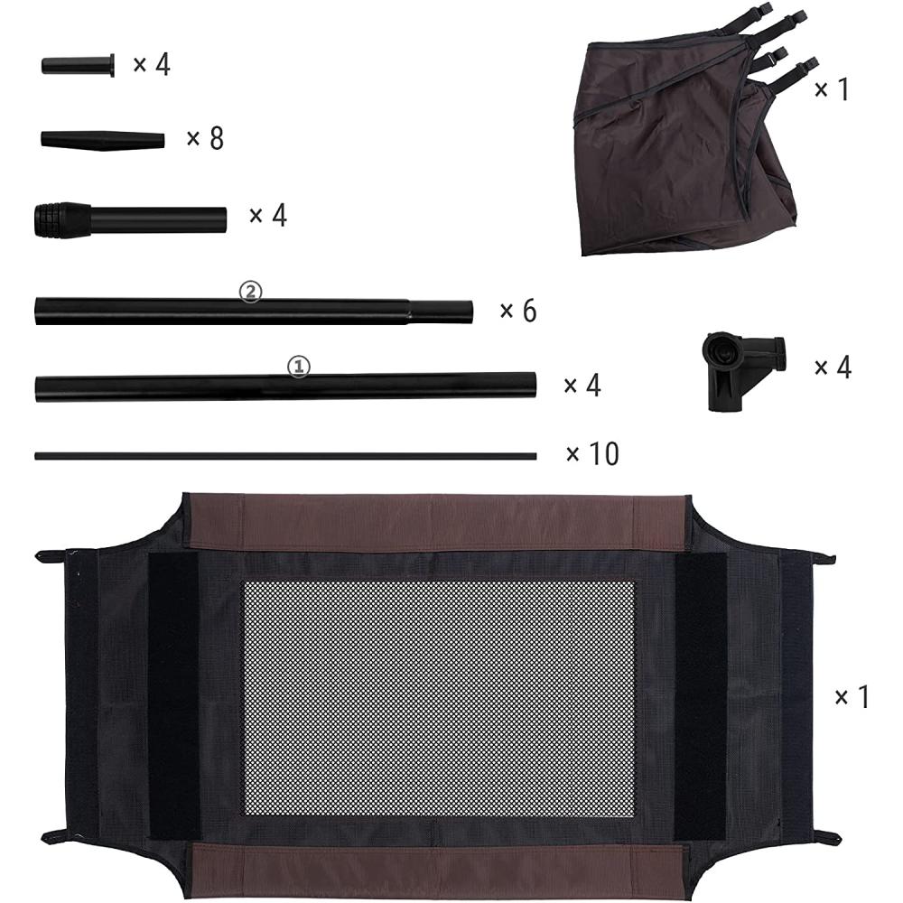 Elevated Bed with Canopy: image 3