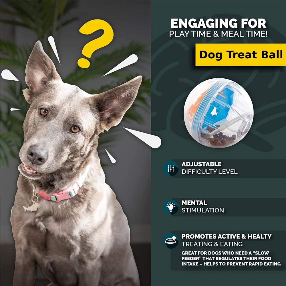Adjustable Treat Dispensing Ball, 10.2 cm