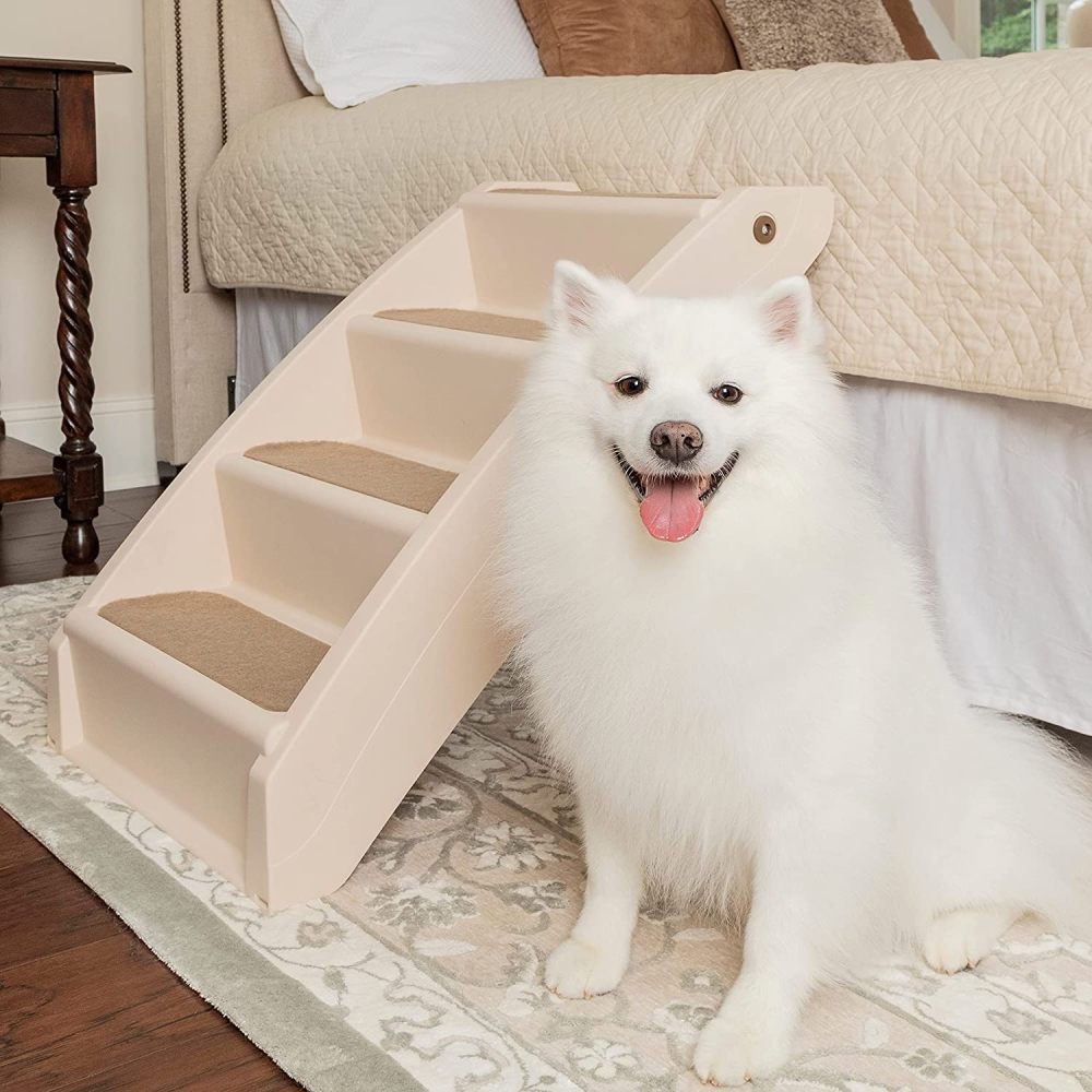 Folding Pet Steps, Extra Large, Tan: image 4