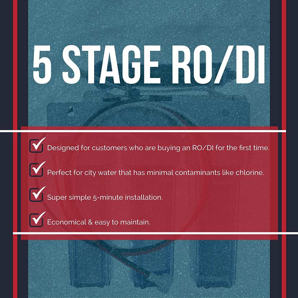 Five Stage Reverse Osmosis Filter System
