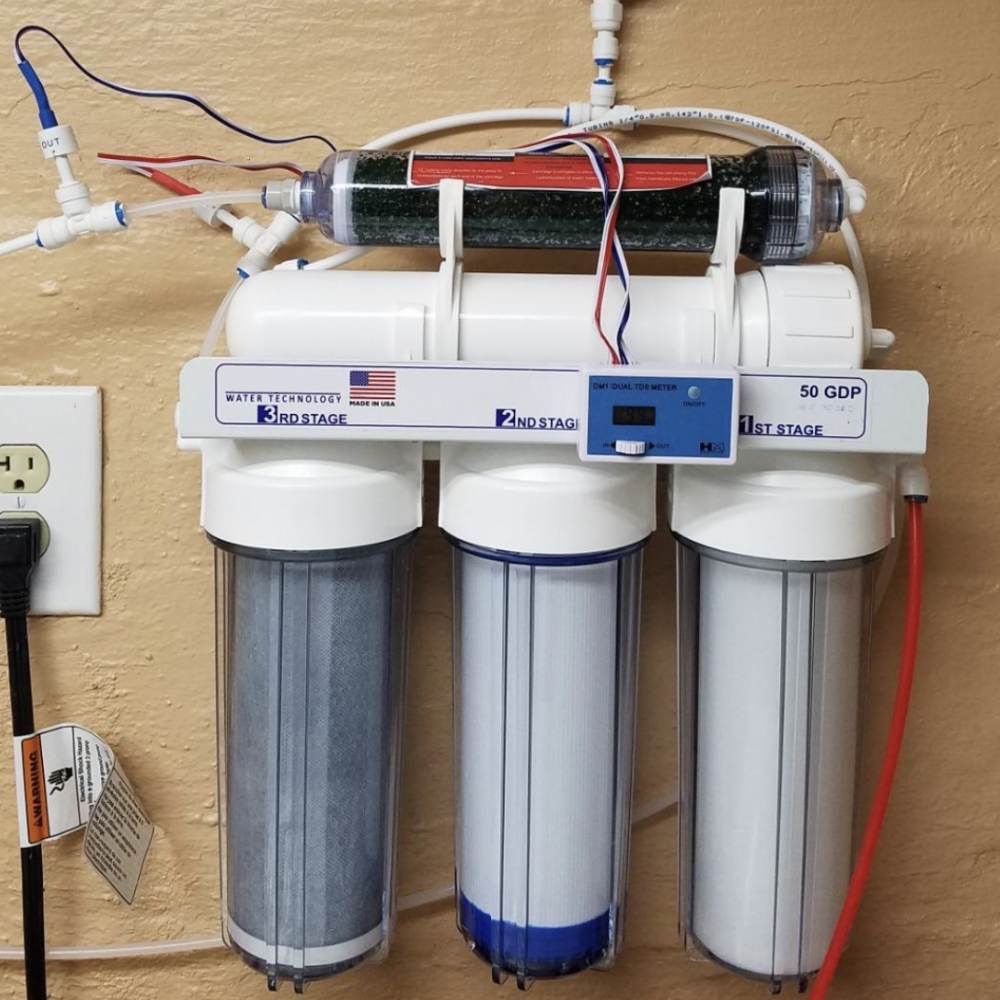 Five Stage Reverse Osmosis Filter System